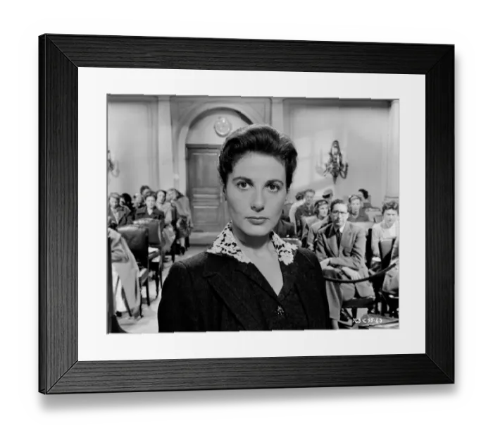 Framed Print : div1954 bw neg 137 Framed Print : div1954 bw neg 137