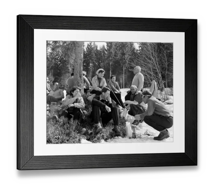 Framed Print : div1954 bw neg 139 Framed Print : div1954 bw neg 139