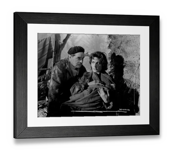 Framed Print : div1954 bw neg 140