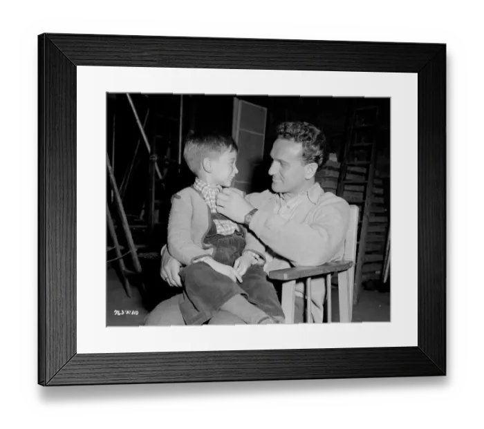 Framed Print : div1954 bw neg 150