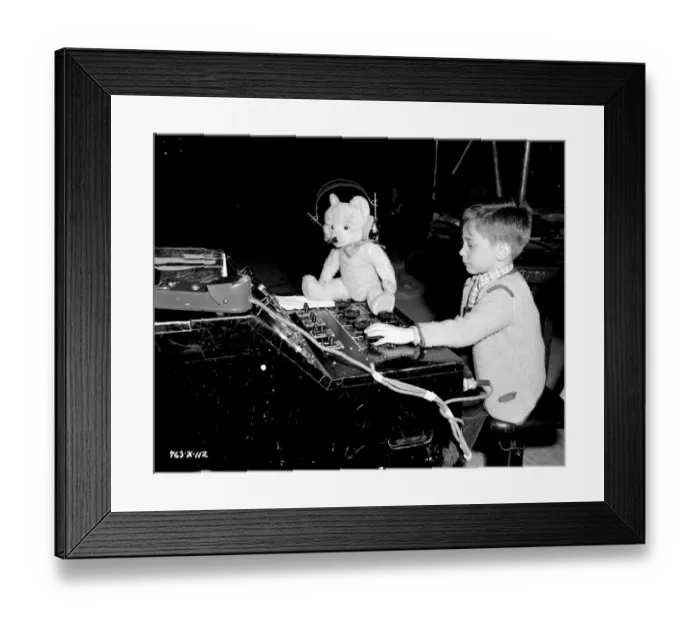 Framed Print : div1954 bw neg 152 Framed Print : div1954 bw neg 152
