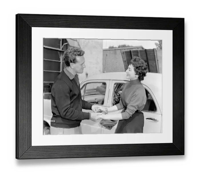 Framed Print : div1954 bw neg 153 Framed Print : div1954 bw neg 153