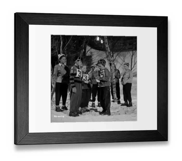 Framed Print : div1954 bw neg 170 Framed Print : div1954 bw neg 170