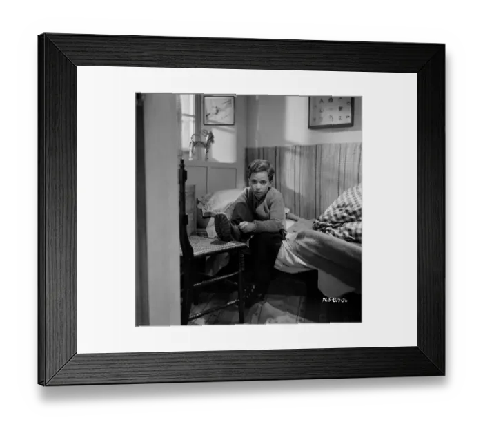 Framed Print : div1954 bw neg 177