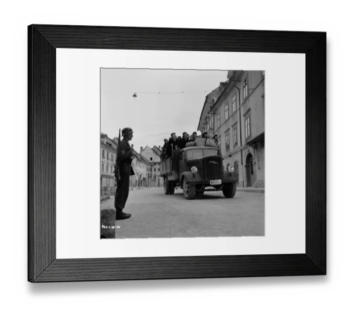 Framed Print : div1954 bw neg 181 Framed Print : div1954 bw neg 181