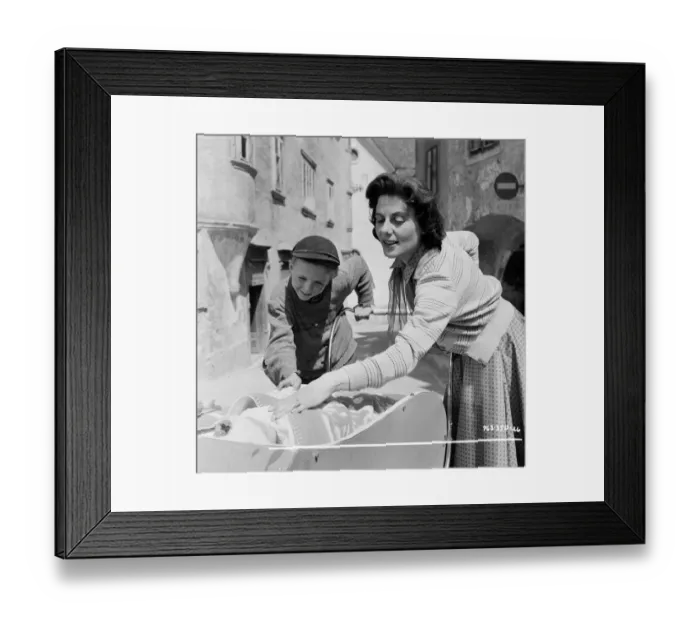 Framed Print : div1954 bw neg 182 Framed Print : div1954 bw neg 182