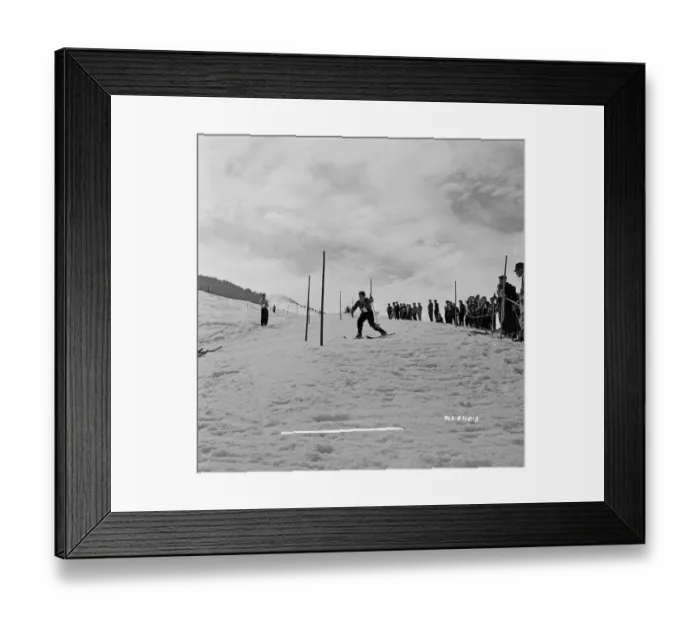 Framed Print : div1954 bw neg 190