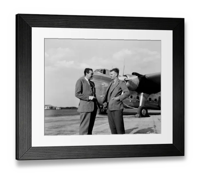 Framed Print : mns1957 bw neg pub 002