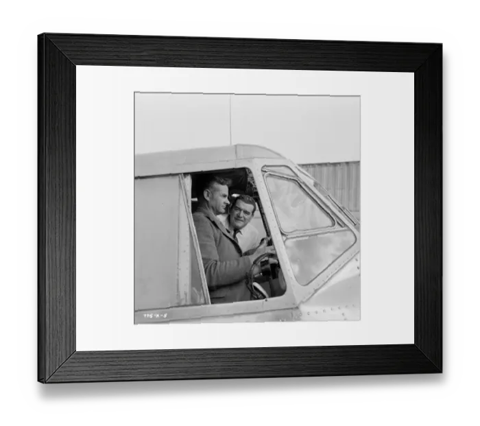 Framed Print : mns1957 bw neg pub 005 Framed Print : mns1957 bw neg pub 005