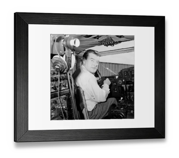 Framed Print : mns1957 bw neg pub 008 Framed Print : mns1957 bw neg pub 008