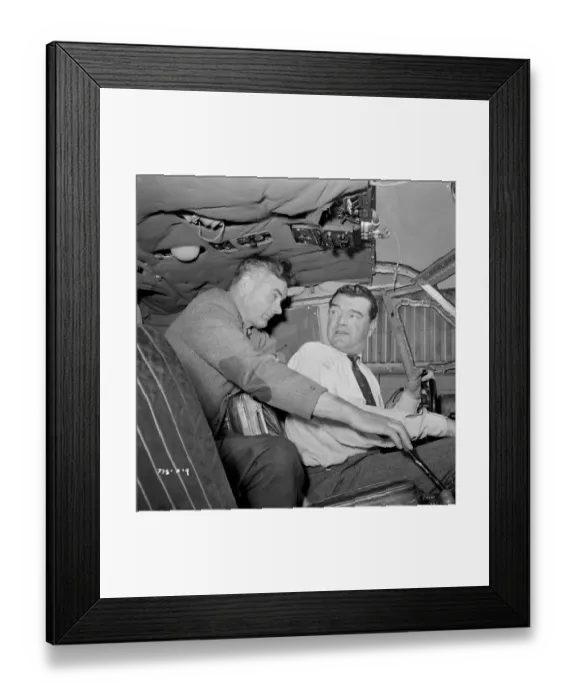 Framed Print : mns1957 bw neg pub 009 Framed Print : mns1957 bw neg pub 009