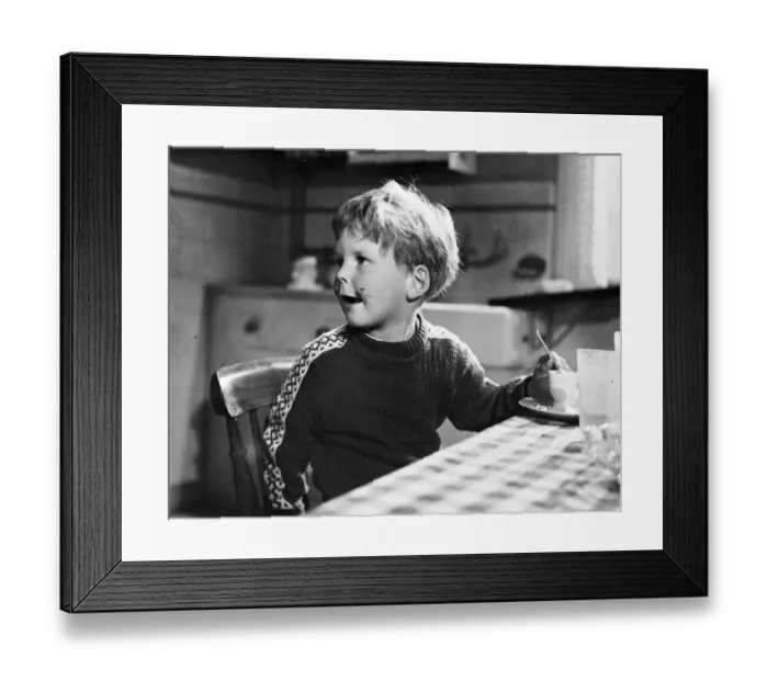 Framed Print : mns1957 bw neg pub 012 Framed Print : mns1957 bw neg pub 012