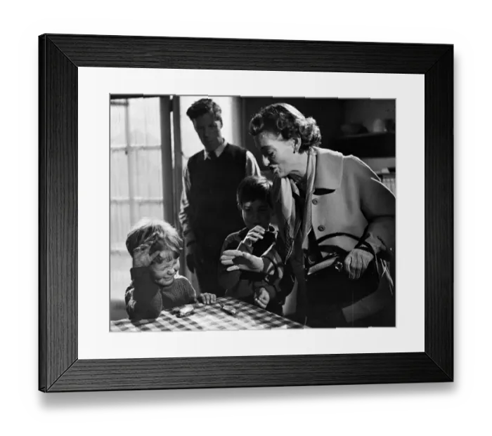 Framed Print : mns1957 bw neg pub 019 Framed Print : mns1957 bw neg pub 019