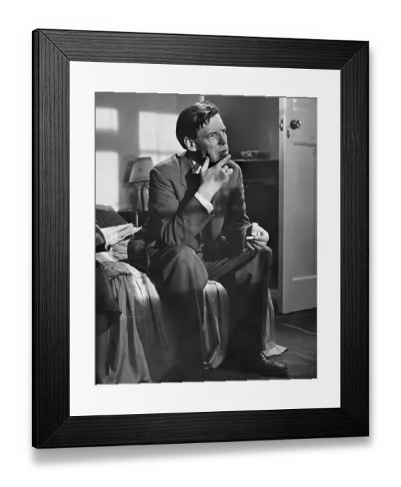 Framed Print : mns1957 bw neg pub 022 Framed Print : mns1957 bw neg pub 022