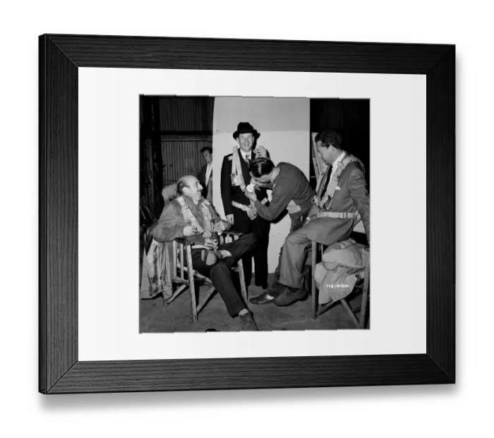 Framed Print : mns1957 bw neg pub 025 Framed Print : mns1957 bw neg pub 025