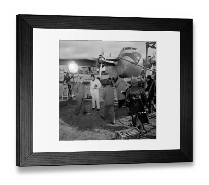 Framed Print : mns1957 bw neg pub 027 Framed Print : mns1957 bw neg pub 027