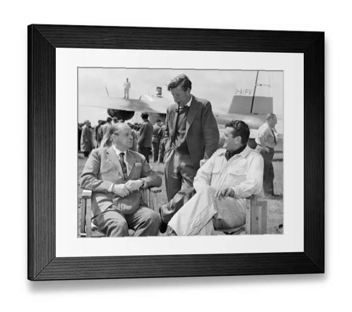 Framed Print : mns1957 bw neg pub 032 Framed Print : mns1957 bw neg pub 032