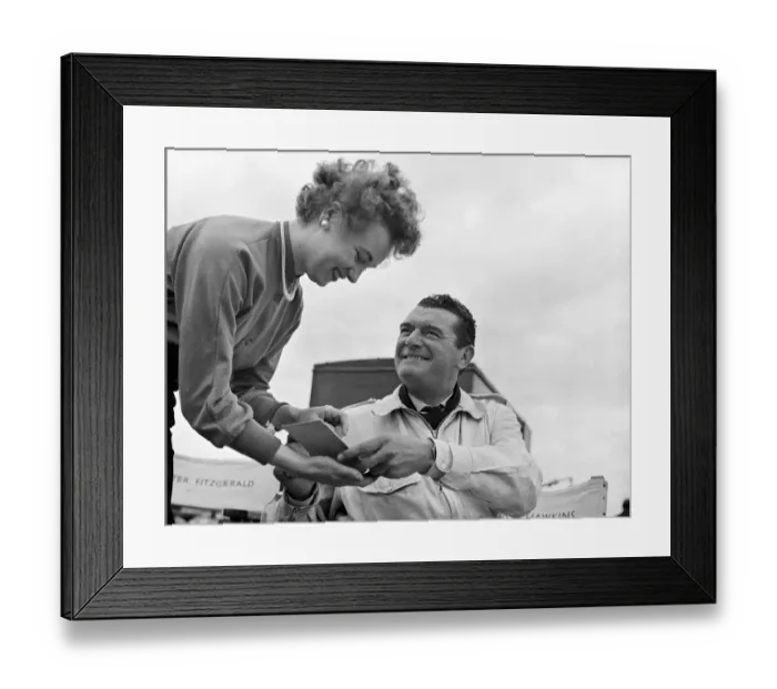 Framed Print : mns1957 bw neg pub 034 Framed Print : mns1957 bw neg pub 034