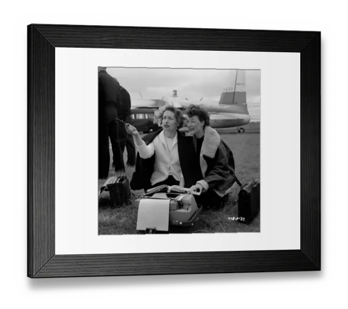 Framed Print : mns1957 bw neg pub 037 Framed Print : mns1957 bw neg pub 037
