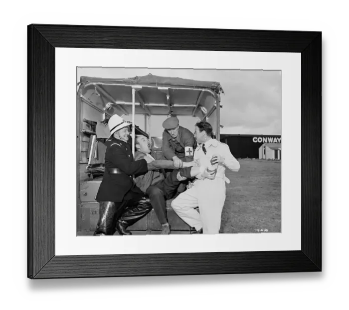Framed Print : mns1957 bw neg pub 038 Framed Print : mns1957 bw neg pub 038