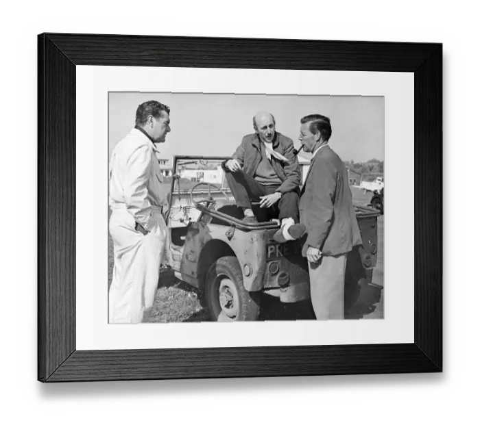 Framed Print : mns1957 bw neg pub 039 Framed Print : mns1957 bw neg pub 039