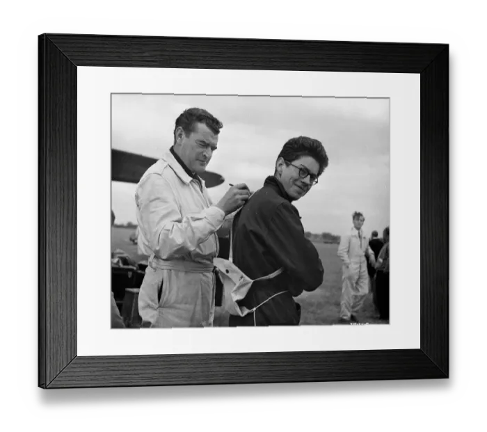 Framed Print : mns1957 bw neg pub 040 Framed Print : mns1957 bw neg pub 040