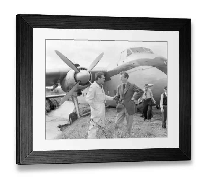 Framed Print : mns1957 bw neg pub 042 Framed Print : mns1957 bw neg pub 042