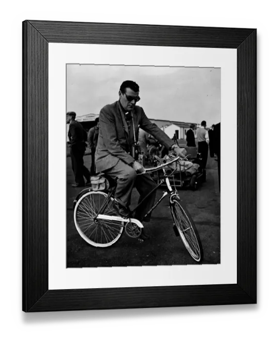 Framed Print : mns1957 bw neg pub 049