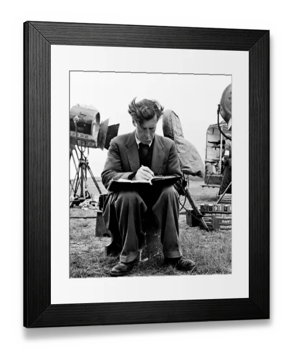 Framed Print : mns1957 bw neg pub 054 Framed Print : mns1957 bw neg pub 054