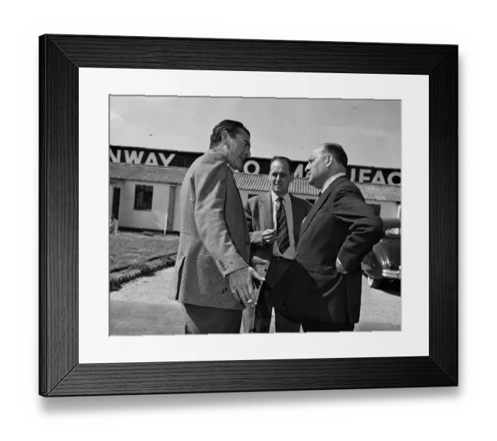 Framed Print : mns1957 bw neg pub 053 Framed Print : mns1957 bw neg pub 053