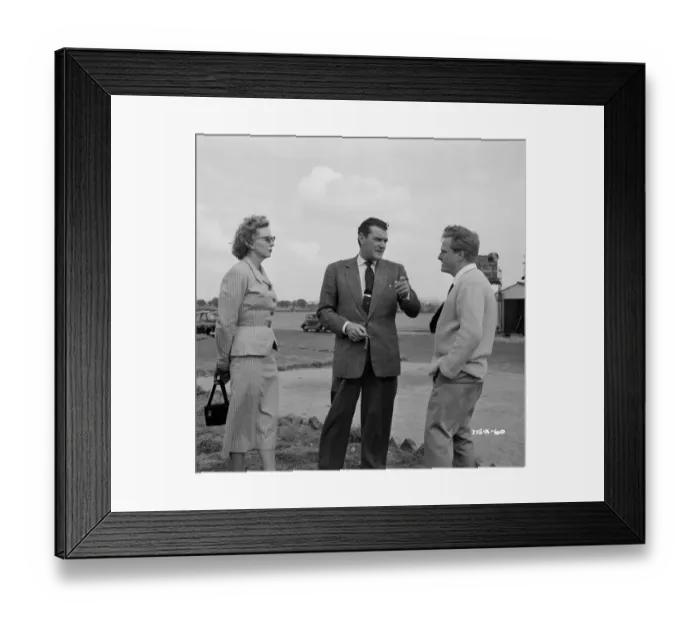 Framed Print : mns1957 bw neg pub 060 Framed Print : mns1957 bw neg pub 060