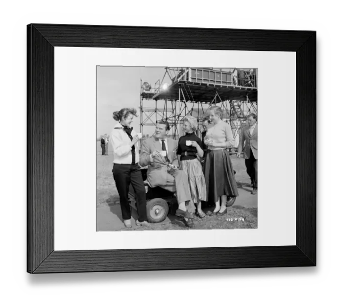 Framed Print : mns1957 bw neg pub 059 Framed Print : mns1957 bw neg pub 059