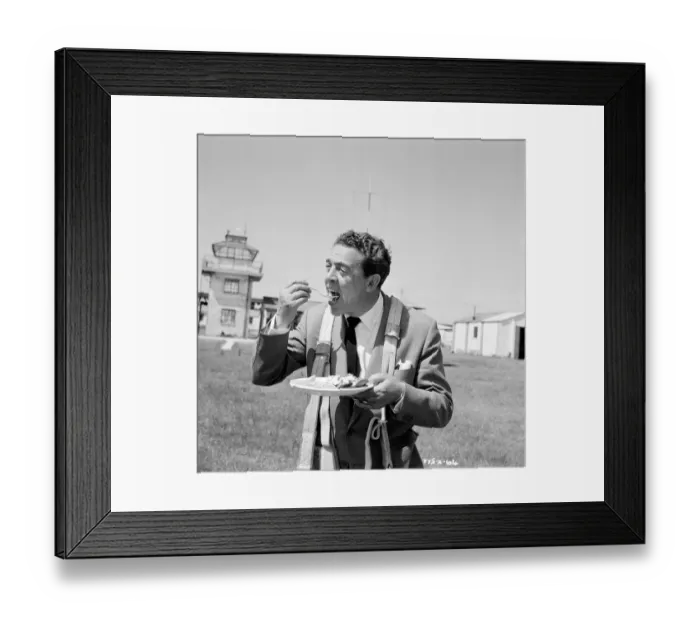 Framed Print : mns1957 bw neg pub 063 Framed Print : mns1957 bw neg pub 063