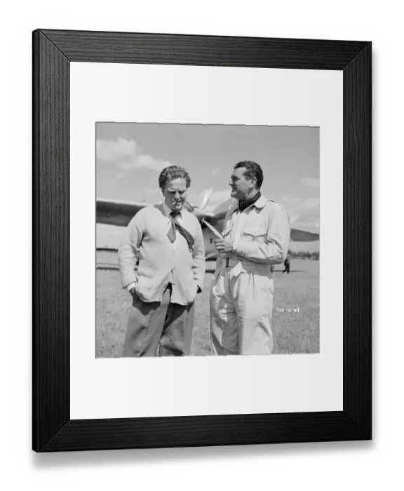 Framed Print : mns1957 bw neg pub 066 Framed Print : mns1957 bw neg pub 066