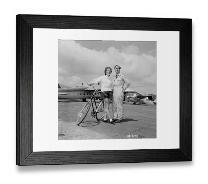 Framed Print : mns1957 bw neg pub 074 Framed Print : mns1957 bw neg pub 074