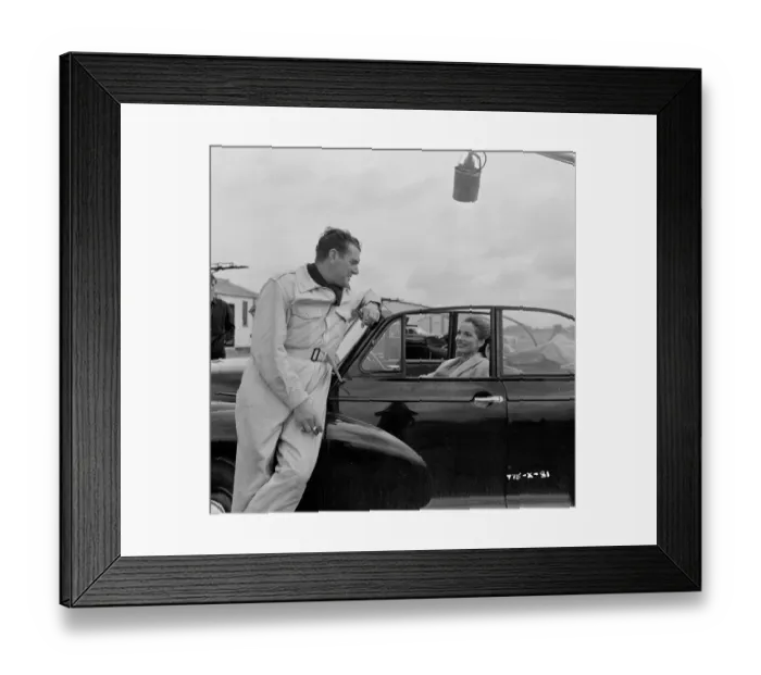 Framed Print : mns1957 bw neg pub 081 Framed Print : mns1957 bw neg pub 081