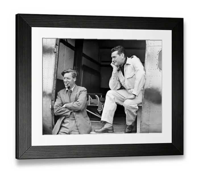 Framed Print : mns1957 bw neg pub 082 Framed Print : mns1957 bw neg pub 082