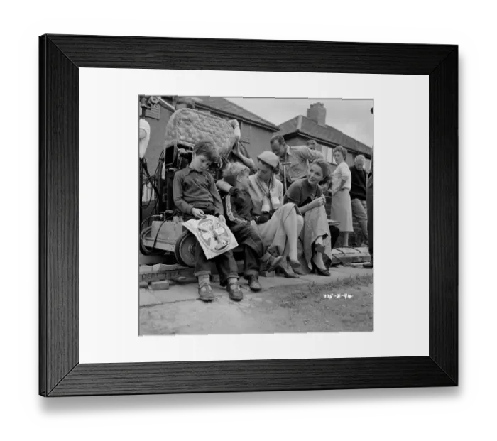 Framed Print : mns1957 bw neg pub 094 Framed Print : mns1957 bw neg pub 094