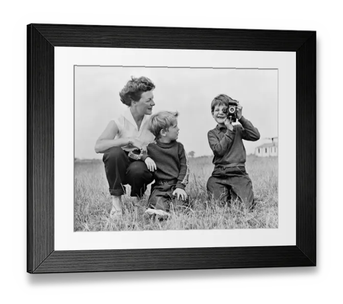 Framed Print : mns1957 bw neg pub 099 Framed Print : mns1957 bw neg pub 099
