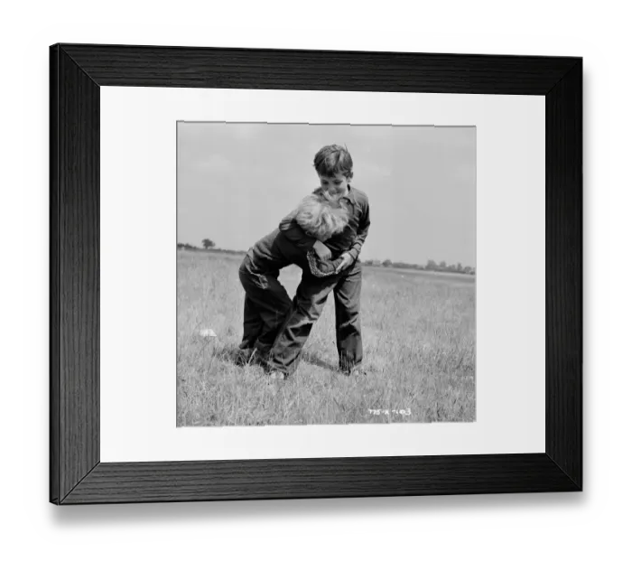 Framed Print : mns1957 bw neg pub 103 Framed Print : mns1957 bw neg pub 103