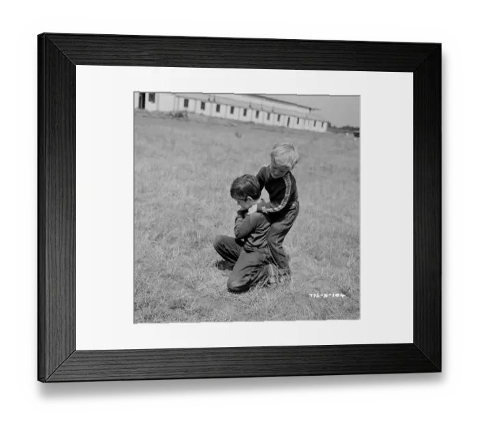 Framed Print : mns1957 bw neg pub 104 Framed Print : mns1957 bw neg pub 104