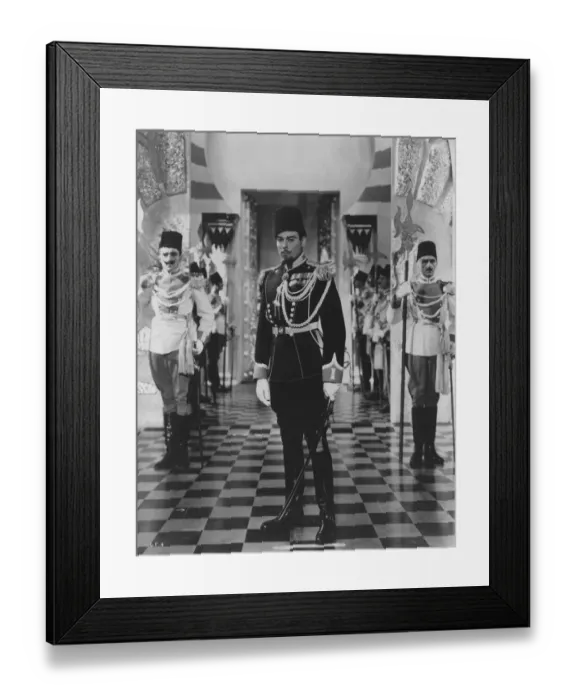 Framed Print : abd1936 bw pri 025