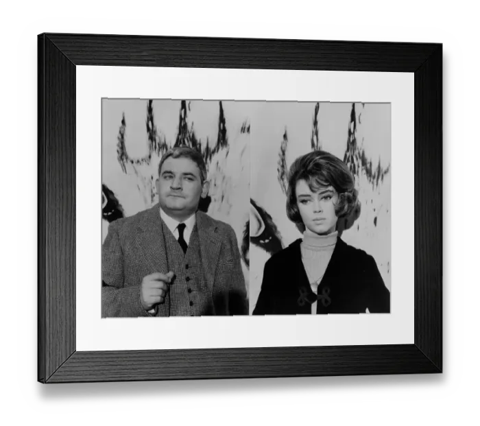Framed Print : ave5 tht bw neg 009