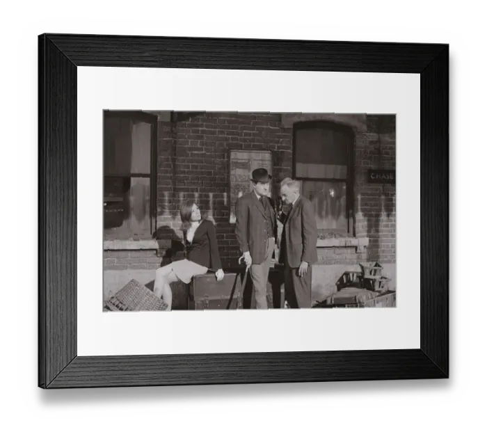 Framed Print : ave5 fun bw neg 4592 Framed Print : ave5 fun bw neg 4592
