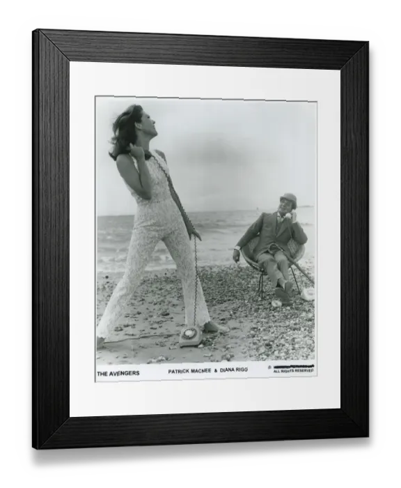 Framed Print : ave bea bw pri 004