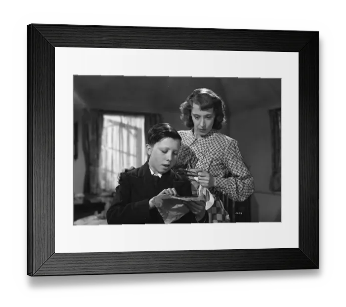 Framed Print : wen1942 bw neg pro 004