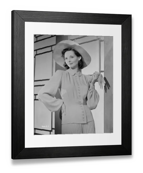 Framed Print : wen1942 bw neg por 005 Framed Print : wen1942 bw neg por 005