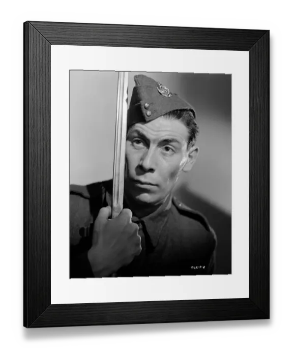 Framed Print : wen1942 bw neg por 006 Framed Print : wen1942 bw neg por 006