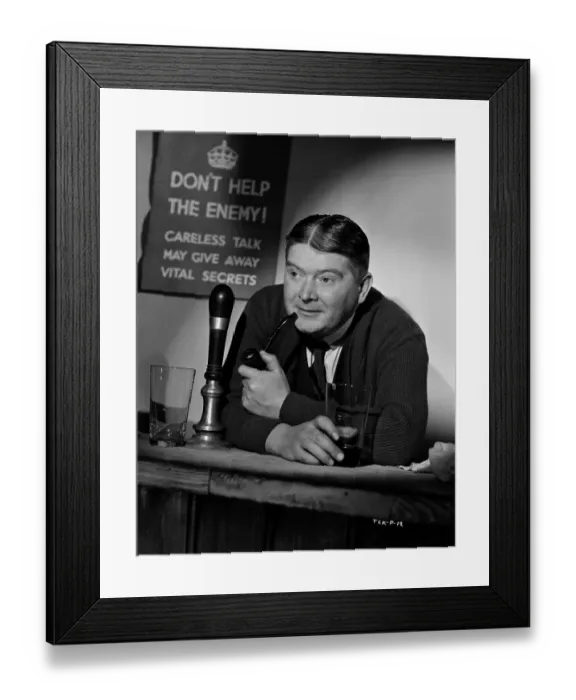 Framed Print : wen1942 bw neg por 009
