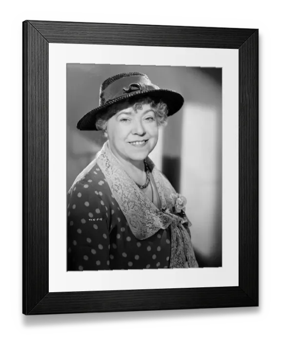 Framed Print : wen1942 bw neg por 012